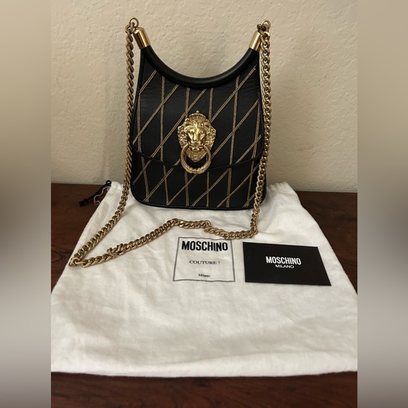 Moschino Roman Embellished Bag - Picture 5 of 12